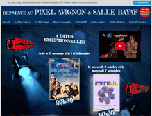 Tablet Screenshot of pixelavignon.com